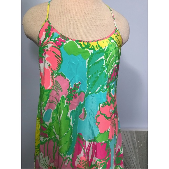 Lilly Pulitzer “Big Flirt” Floral Maisy Dress Sz S - Picture 4 of 5